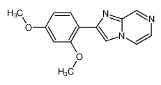 93276-54-1 2-(2,4-dimethoxyphenyl)imidazo[1,2-a]pyrazine