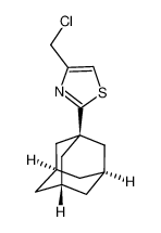 2-(1-adamantyl)-4-(chloromethyl)-1,3-thiazole 632300-38-0