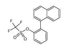 141362-13-2 structure, C17H11F3O3S