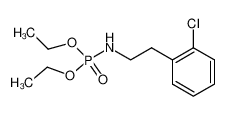 Diethyl N-(2-o-chlorophenylethyl)phosphoramidate 86423-60-1