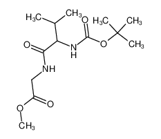 N-(N-tert-butoxycarbonyl-valyl)-glycine methyl ester 96620-23-4