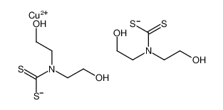 Bis(2-hydroxyethyl)dithiocarbamic Acid Copper(II) Salt 52611-57-1