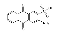 3-amino-9,10-dioxoanthracene-2-sulfonic acid 6313-47-9
