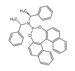 (S)-(+)-(3,5-Dioxa-4-phospha-cyclohepta[2,1-a,3,4-a']dinaphthalen-4-yl)bis[(1S)-1-phenylethyl]amine 380230-02-4