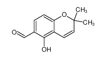 5-hydroxy-2,2-dimethylchromene-6-carbaldehyde 54287-99-9