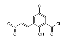 5-chloro-2-hydroxy-3-[(E)-2-nitroethenyl]benzoyl chloride 111870-29-2