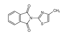 2-(4-methyl-1,3-thiazol-2-yl)isoindole-1,3-dione 59007-50-0