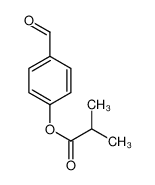 (4-formylphenyl) 2-methylpropanoate 120464-79-1
