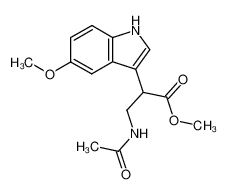 acetamido-3 (methoxy-5 indolyl-3)-2 propionate de methyle 87154-88-9