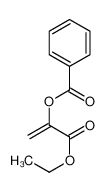 (3-ethoxy-3-oxoprop-1-en-2-yl) benzoate 108725-04-8