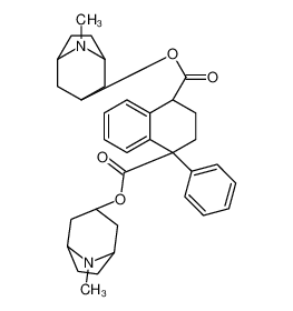 bis[(1R,5S)-8-methyl-8-azabicyclo[3.2.1]octan-3-yl] (1R,4R)-4-phenyl-2,3-dihydro-1H-naphthalene-1,4-dicarboxylate