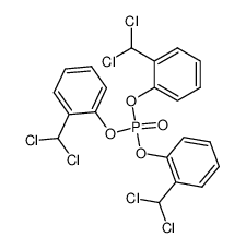 37829-97-3 structure, C21H15Cl6O4P