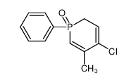 4-chloro-5-methyl-1-phenyl-2H-1λ<sup>5</sup>-phosphinine 1-oxide 109891-15-8
