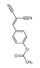 [4-(2,2-dicyanoethenyl)phenyl] acetate 19310-87-3