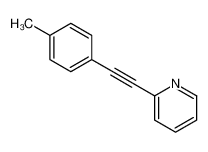 2-[2-(4-methylphenyl)ethynyl]pyridine 80221-14-3