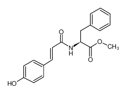N-[3-(4-羟基苯基)-1-氧代-2-丙烯-1-基]-L-苯基丙氨酸甲酯