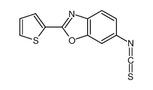 6-isothiocyanato-2-thiophen-2-yl-1,3-benzoxazole 51299-43-5