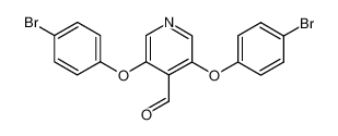 3,5-Bis-(4-bromo-phenoxy)-pyridine-4-carbaldehyde