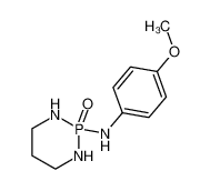 N-(4-methoxyphenyl)-1,3,2-diazaphosphinan-2-amine 2-oxide 7355-54-6