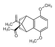 1-((1S,4R,9R)-9-Isopropenyl-5,8-dimethoxy-1,2,3,4-tetrahydro-1,4-methano-naphthalen-9-yl)-ethanone