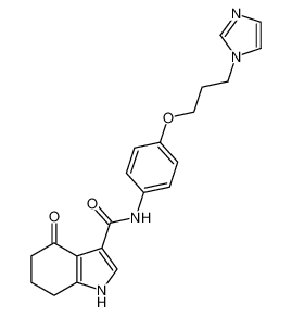 329018-72-6 structure, C21H22N4O3
