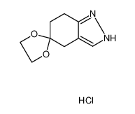 2',4',6',7'-Tetrahydrospiro[1,3-dioxolane-2,5'-indazole] hydrochloride
