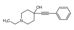 1-ethyl-4-(2-phenylethynyl)piperidin-4-ol 54848-20-3