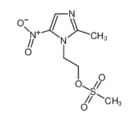 2-甲基-5-硝基-1H-咪唑-1-乙基甲磺酸酯
