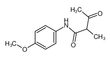 N-(4-methoxyphenyl)-2-methyl-3-oxobutanamide 53091-87-5