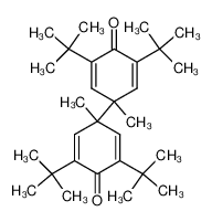 131544-10-0 3,5,3',5'-Tetra-tert-butyl-1,1'-dimethyl-bicyclohexyl-2,5,2',5'-tetraene-4,4'-dione