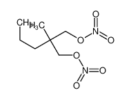 [2-methyl-2-(nitrooxymethyl)pentyl] nitrate 10605-24-0
