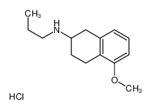 5-Methoxy-N-propyl-1,2,3,4-tetrahydro-2-naphthalenamine hydrochlo ride (1:1) 3904-24-3