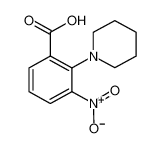 3-nitro-2-piperidin-1-ylbenzoic acid 893611-92-2