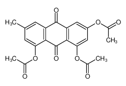 (4,5-diacetyloxy-7-methyl-9,10-dioxoanthracen-2-yl) acetate