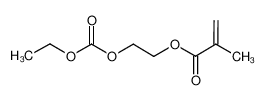 2-ethoxycarbonyloxyethyl 2-methylprop-2-enoate 17650-46-3