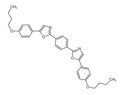 5-(4-butoxyphenyl)-2-[4-[5-(4-butoxyphenyl)-1,3-oxazol-2-yl]phenyl]-1,3-oxazole 53693-69-9