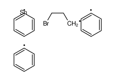 35843-44-8 structure, C21H23BrSn