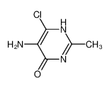 5-amino-6-chloro-2-methyl-1H-pyrimidin-4-one 98025-13-9
