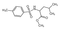 51220-84-9 spectrum, methyl 4-methyl-2-[(4-methylphenyl)sulfonylamino]pentanoate