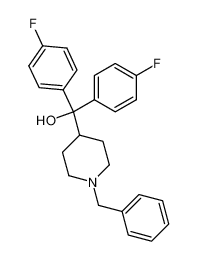 α,α-bis-(4-fluorophenyl)-1-(phenylmethyl)-4-piperidinemethanol