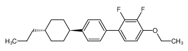 1-ethoxy-2,3-difluoro-4-[4-(4-propylcyclohexyl)phenyl]benzene 189750-98-9
