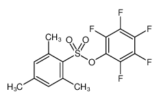 Benzenesulfonic acid, 2,4,6-trimethyl-, 2,3,4,5,6-pentafluorophenyl ester 885950-62-9