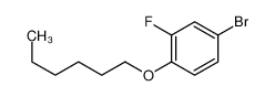 4-bromo-2-fluoro-1-hexoxybenzene 54509-62-5