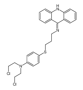 130031-49-1 structure, C26H27Cl2N3S