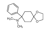 N,N-dimethyl-8-phenyl-1,4-dioxaspiro-[4.5]decan-8-amine