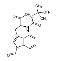 (2S)-3-(1-formylindol-3-yl)-2-[(2-methylpropan-2-yl)oxycarbonylamino]propanoic acid 47355-10-2