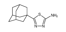 5-(1-adamantyl)-1,3,4-thiadiazol-2-amine 26526-57-8