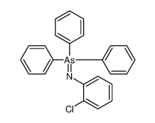 110788-33-5 (2-chlorophenyl)imino-triphenyl-λ<sup>5</sup>-arsane