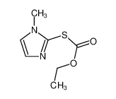 2-ethoxycarbonylsulfanyl-1-methyl-1H-imidazole 497-98-3