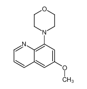 4-(6-methoxyquinolin-8-yl)morpholine 88609-44-3